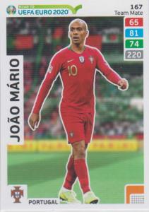 Adrenalyn XL Road to UEFA EURO 2020 #167 João Mário (Portugal) - Team Mate