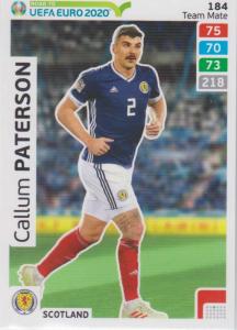 Adrenalyn XL Road to UEFA EURO 2020 #184 Callum Paterson (Scotland) - Team Mate