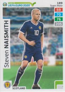 Adrenalyn XL Road to UEFA EURO 2020 #189 Steven Naismith (Scotland) - Team Mate