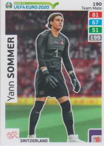 Adrenalyn XL Road to UEFA EURO 2020 #190 Yann Sommer (Switzerland) - Team Mate