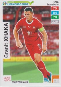 Adrenalyn XL Road to UEFA EURO 2020 #194 Granit Xhaka (Switzerland) - Team Mate