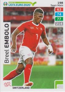 Adrenalyn XL Road to UEFA EURO 2020 #198 Breel Embolo (Switzerland) - Team Mate