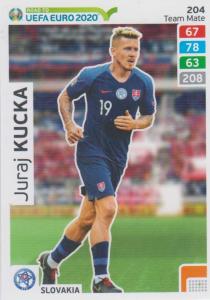 Adrenalyn XL Road to UEFA EURO 2020 #204 Juraj Kucka (Slovakia) - Team Mate