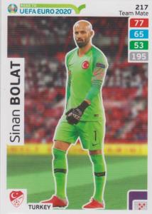 Adrenalyn XL Road to UEFA EURO 2020 #217 Sinan Bolat (Turkey) - Team Mate