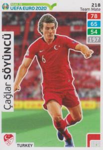 Adrenalyn XL Road to UEFA EURO 2020 #218 Çağlar Söyüncü (Turkey) - Team Mate