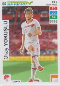 Adrenalyn XL Road to UEFA EURO 2020 #221 Okay Yokuşlu (Turkey) - Team Mate