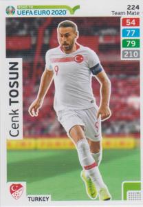 Adrenalyn XL Road to UEFA EURO 2020 #224 Cenk Tosun (Turkey) - Team Mate