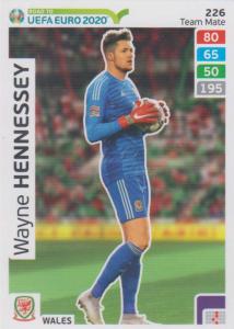 Adrenalyn XL Road to UEFA EURO 2020 #226 Wayne Hennessey (Wales) - Team Mate