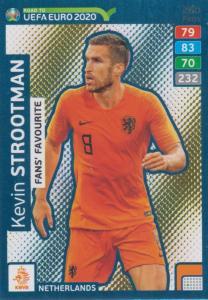 Adrenalyn XL Road to UEFA EURO 2020 #260 Kevin Strootman (Netherlands) - Fans' Favourite