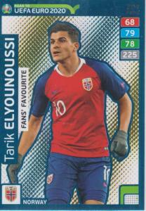 Adrenalyn XL Road to UEFA EURO 2020 #264 Tarik Elyounoussi (Norway) - Fans' Favourite