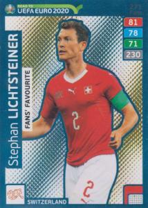 Adrenalyn XL Road to UEFA EURO 2020 #271 Stephan Lichtsteiner (Switzerland) - Fans' Favourite