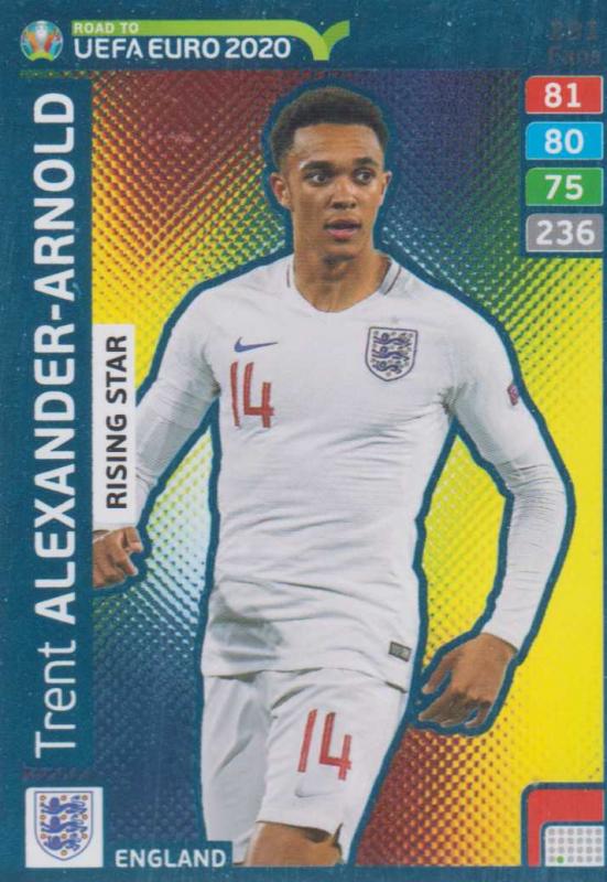 Adrenalyn XL Road to UEFA EURO 2020 #281 Trent Alexander-Arnold (England) - Rising Star
