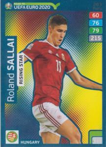 Adrenalyn XL Road to UEFA EURO 2020 #283 Roland Sallai (Hungary) - Rising Star