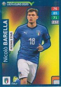 Adrenalyn XL Road to UEFA EURO 2020 #285 Nicolo Barella (Italy) - Rising Star