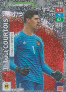 Adrenalyn XL Road to UEFA EURO 2020 #298 Thibaut Courtois (Belgium) - Goal Stopper