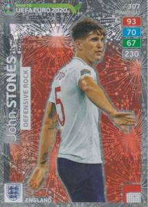 Adrenalyn XL Road to UEFA EURO 2020 #307 John Stones (England) - Defensive Rock