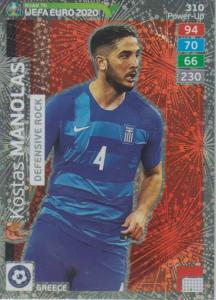 Adrenalyn XL Road to UEFA EURO 2020 #310 Kostas Manolas (Greece) - Defensive Rock