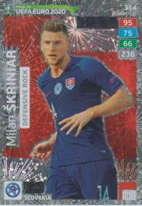 Adrenalyn XL Road to UEFA EURO 2020 #314 Milan Škriniar (Slovakia) - Defensive Rock