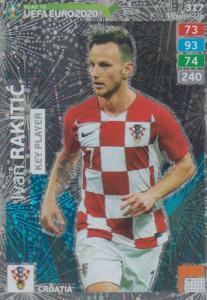 Adrenalyn XL Road to UEFA EURO 2020 #317 Ivan Rakitić (Croatia) - Key Player