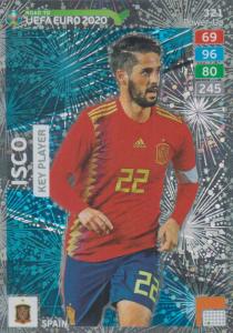 Adrenalyn XL Road to UEFA EURO 2020 #321 Isco (Spain) - Key Player
