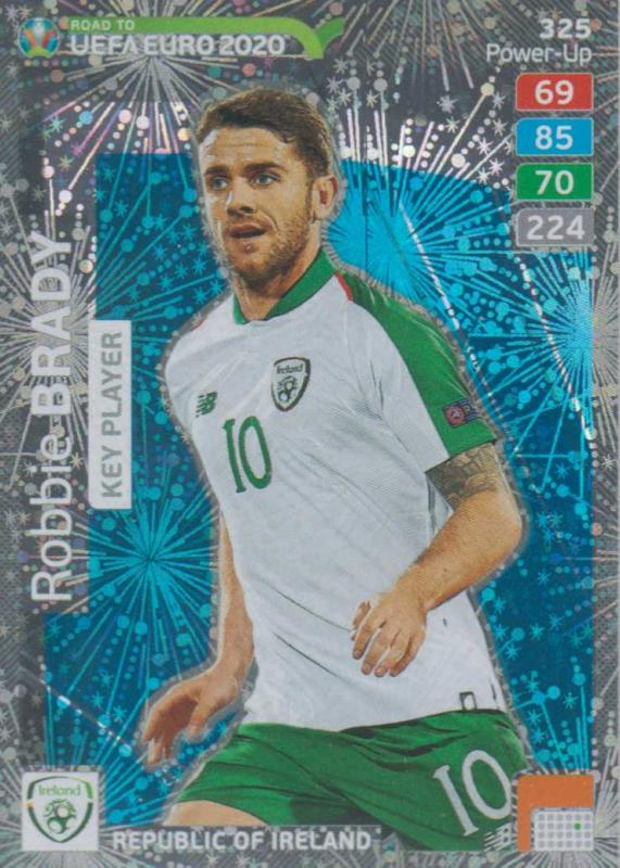 Adrenalyn XL Road to UEFA EURO 2020 #325 Robbie Brady (Republic of Ireland) - Key Player