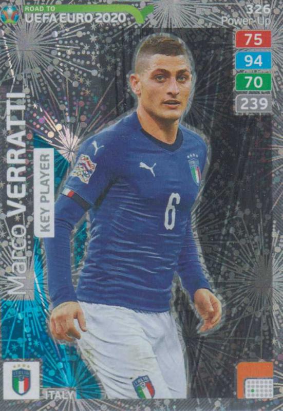 Adrenalyn XL Road to UEFA EURO 2020 #326 Marco Verratti (Italy) - Key Player