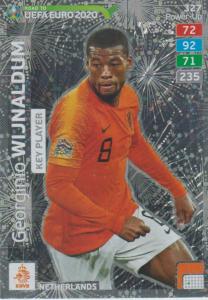 Adrenalyn XL Road to UEFA EURO 2020 #327 Georgino Wijnaldum (Netherlands) - Key Player