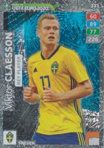 Adrenalyn XL Road to UEFA EURO 2020 #331 Viktor Claesson (Sweden) - Key Player