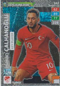 Adrenalyn XL Road to UEFA EURO 2020 #332 Hakan Çalhanoğlu (Turkey) - Key Player