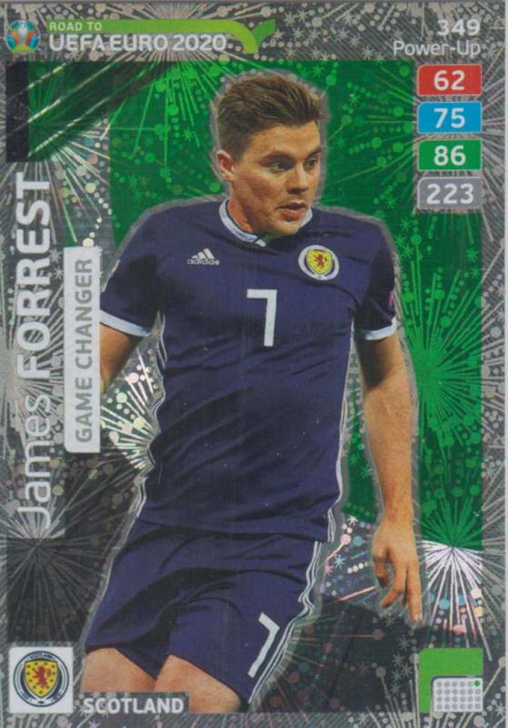Adrenalyn XL Road to UEFA EURO 2020 #349 James Forrest (Scotland) - Game Changer