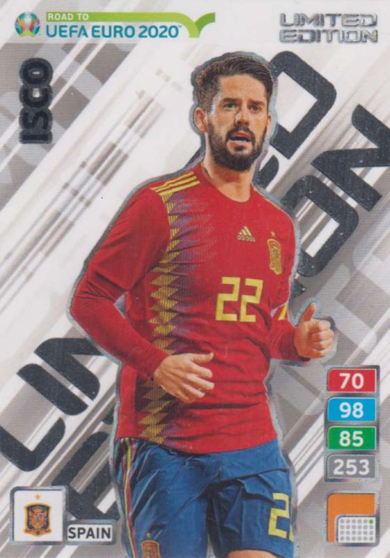 Adrenalyn XL Road to UEFA EURO 2020 – Isco (Spain) - Limited Edition
