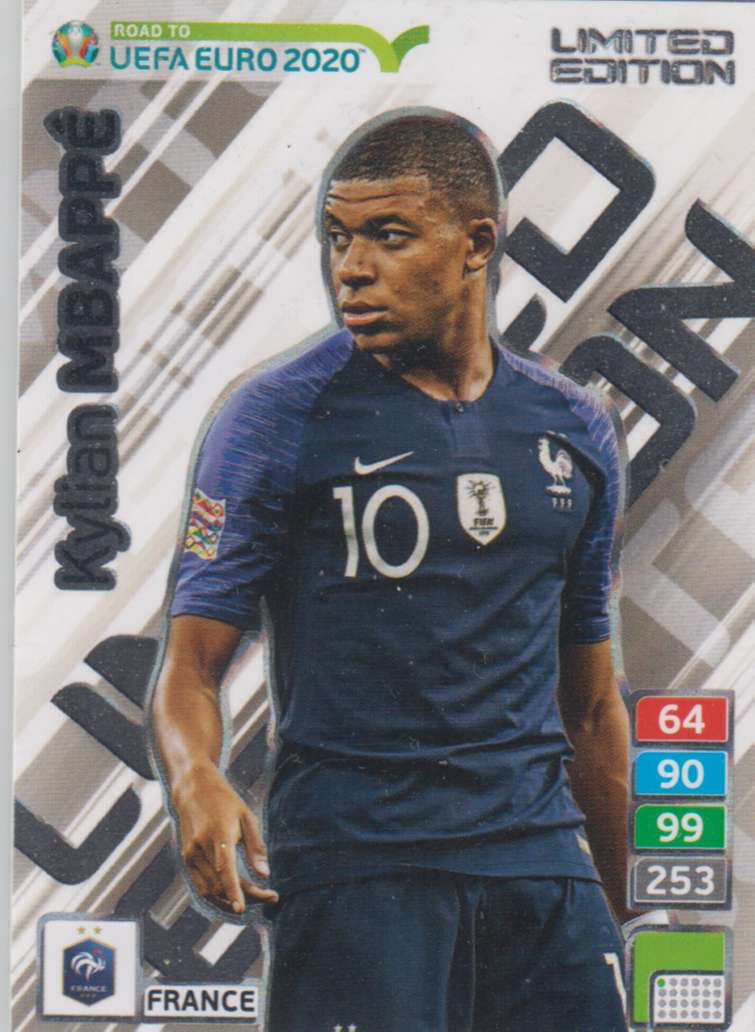 XXL Adrenalyn XL Road to UEFA EURO 2020 - Kylian Mbappé ...