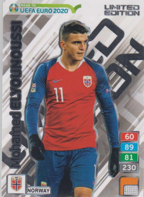 Adrenalyn XL Road to UEFA EURO 2020 – Mohamed Elyounoussi (Norway) - Limited Edition