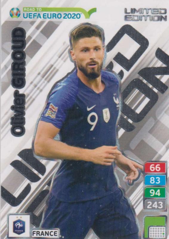 Adrenalyn XL Road to UEFA EURO 2020 – Olivier Giroud (France) - Limited Edition