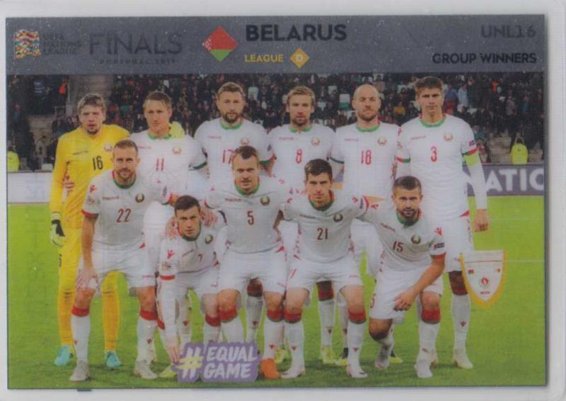 Adrenalyn XL Road to UEFA EURO 2020 UNL16 Team Photo (Belarus) - UEFA Nations League