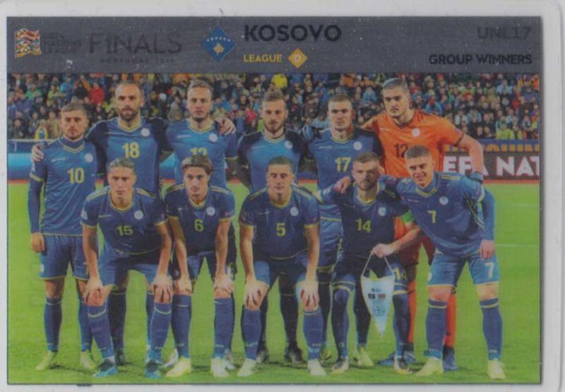 Adrenalyn XL Road to UEFA EURO 2020 UNL17 Team Photo (Kosovo) - UEFA Nations League