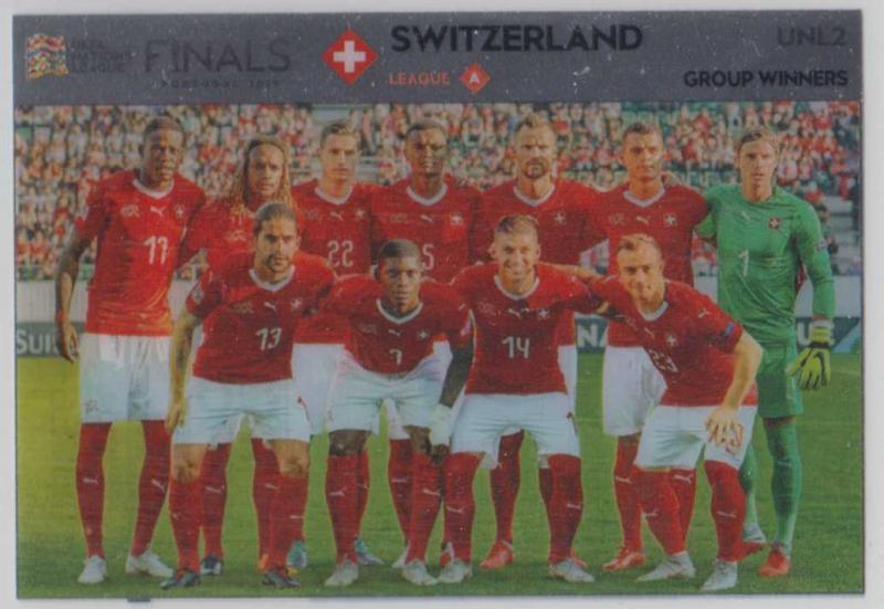 Adrenalyn XL Road to UEFA EURO 2020 UNL2 Team Photo (Switzerland) - UEFA Nations League