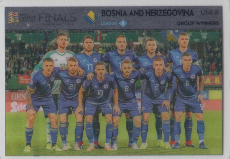 Adrenalyn XL Road to UEFA EURO 2020 UNL8 Team Photo (Bosnia + Herzegovina) - UEFA Nations League