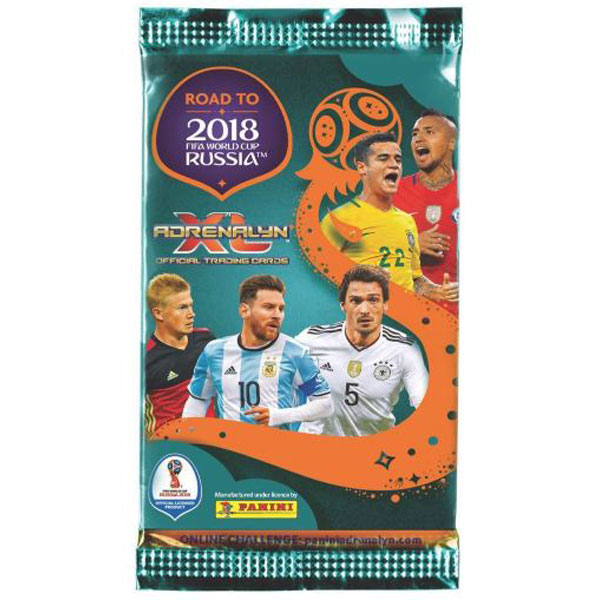 1 Pack, Panini Adrenalyn XL Road to World Cup Russia 2018