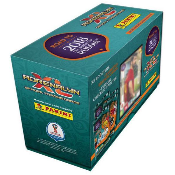 1 Gift Box, Panini Adrenalyn XL Road to World Cup Russia 2018