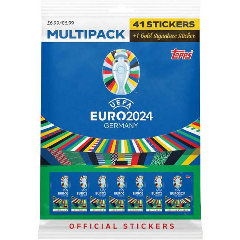 Multi Pack - Topps EURO 2024 Stickers (Klisterbilder)