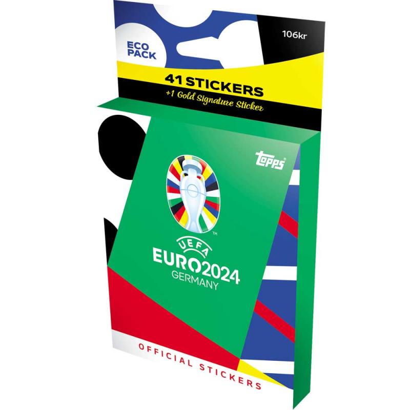 Eco Pack - Topps EURO 2024 Stickers (Klisterbilder)