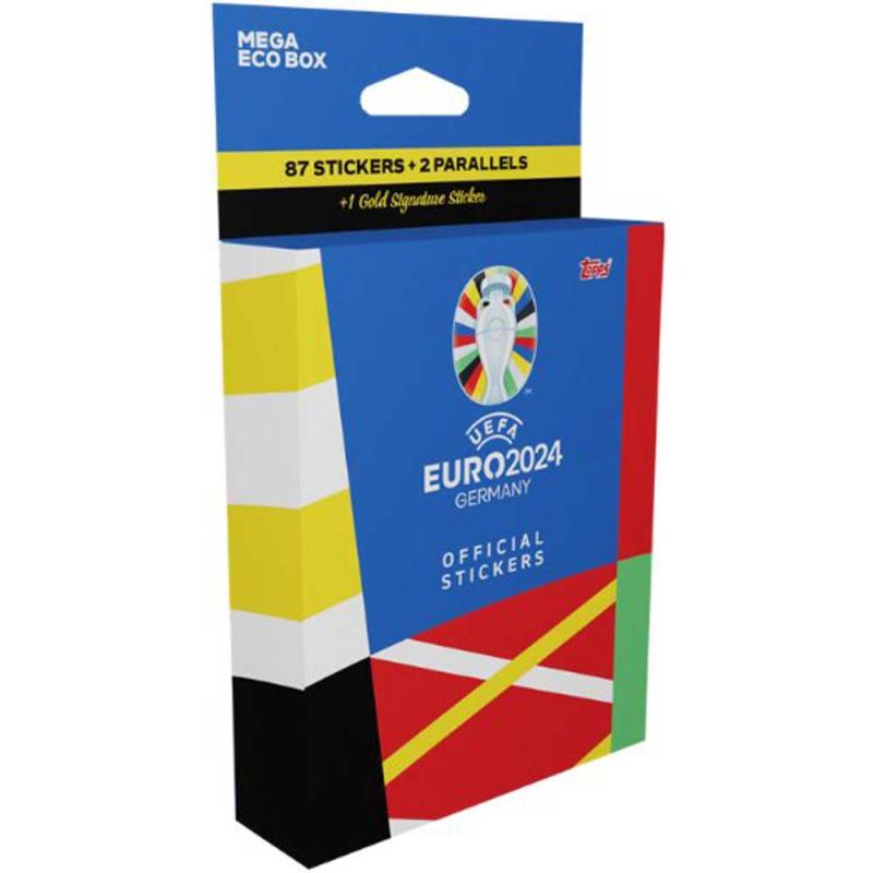 MEGA Eco Box - Topps EURO 2024 Stickers (Klisterbilder)