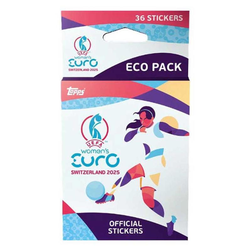 PREVIEW: 1 Eco Box 2025 Topps Womens Euro 2025 Stickers (Sales will start when we have more info)