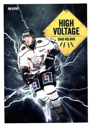2014-15 SHL s.1 High Voltage #12 Chad Kolarik Linköping