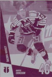 SHL Press Plate, Base, Anders Eriksson Örebro Hockey (Case topper)