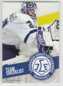 2014-15 SHL s.1 SP Base #150 Oscar Alsenfelt Leksands IF