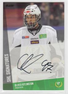 2014-15 SHL s.1 SHL Signatures #06 Oliver Kylington Färjestad BK