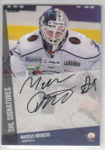 2014-15 SHL s.1 SHL Signatures #10 Marcus Högberg Linköping HC