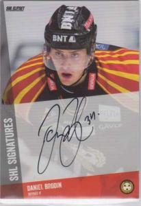 2014-15 SHL s.2 SHL Signatures #01 Daniel Brodin Brynäs
